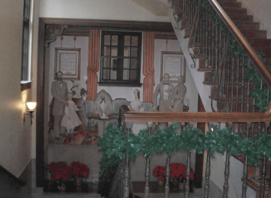 Mural at Julia Ideson Library