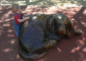 Doggy at Market Square Park