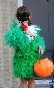 Hummingbird Costume Close Up