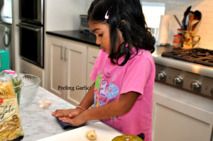 Peeling Garlic