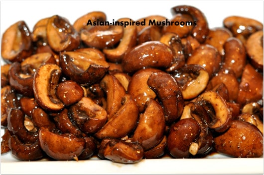 Asian Inspired Mushrooms