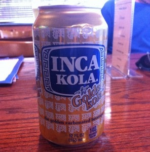 Inca Kola at Pollo Bravo