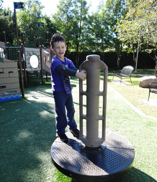 Xander at Huffington Park