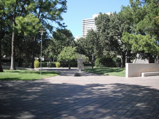 Cullen Sculpture Garden at Museum of Fine Arts Houston