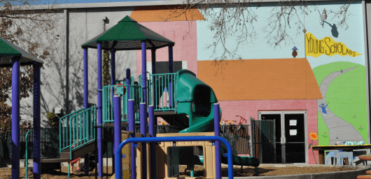 Playground at Young Scholars Spark Park