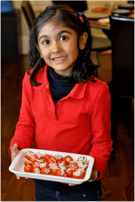 Stuffed Cherry Tomatoes