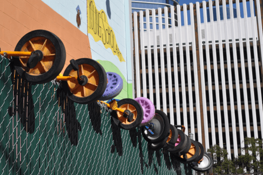 Wheels at Young Scholars Spark Park