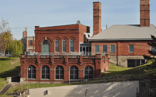 Willow Street Pump Station on Buffalo Bayou