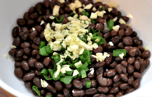 Black Beans for Enchiladas