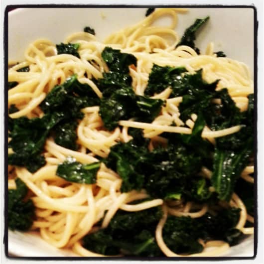 Kale and Spaghetti