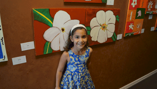 Artist at Young Artist Art Studio