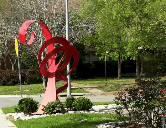 Red Sculpture