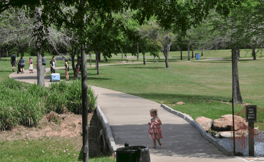 Bridge at Oyster Creek Park