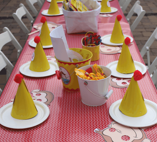 Julie Verville Curious George Table Feature