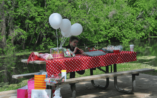 Picnic Table at Oyster Creek Park