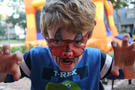 Stormy Gilliam Facepainting Scary