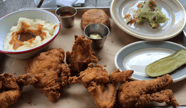 Fried Chicken at Punks Simple Southern Food