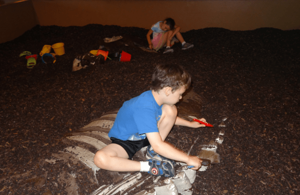 Digging at Houston Museum of Natural Science Sugar Land