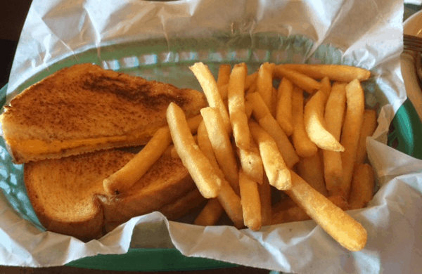Grilled Cheese at Island Grill