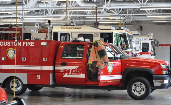 Houston Fire Station 8 Trucks