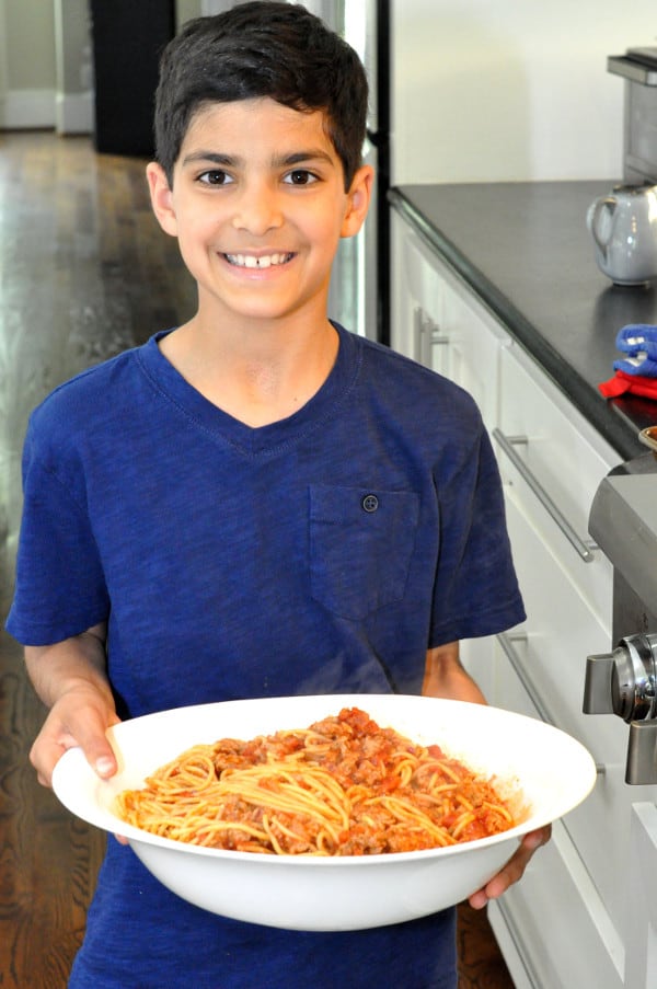 Spaghetti with Meat Sauce