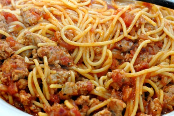 Spaghetti with Meat Sauce1