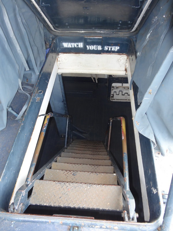 Stairs in Battleship Texas