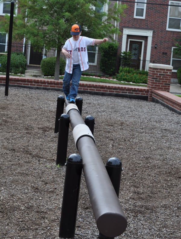 Balance Beam at West Webster Park