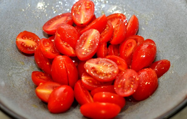 Cherry Tomatoes with Sea Salt