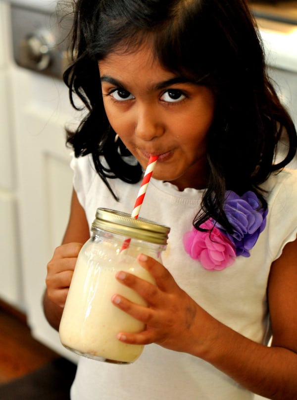 Drinking Borden Milk