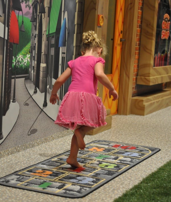 Main Street Indoor Park Hopscotch