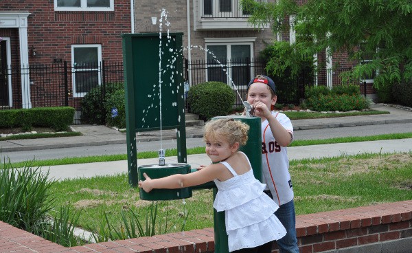 Water Fountains at Webster Park