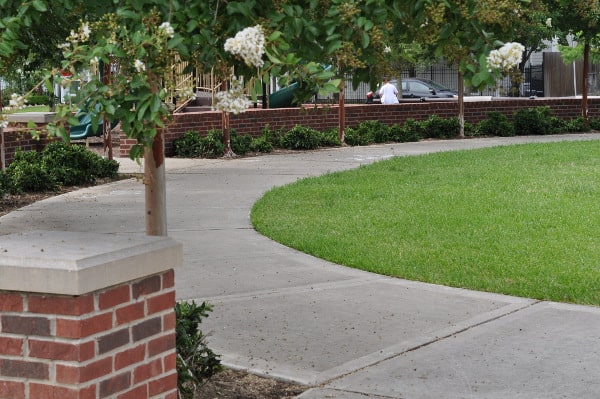 West Webster Park Circle Sidewalk