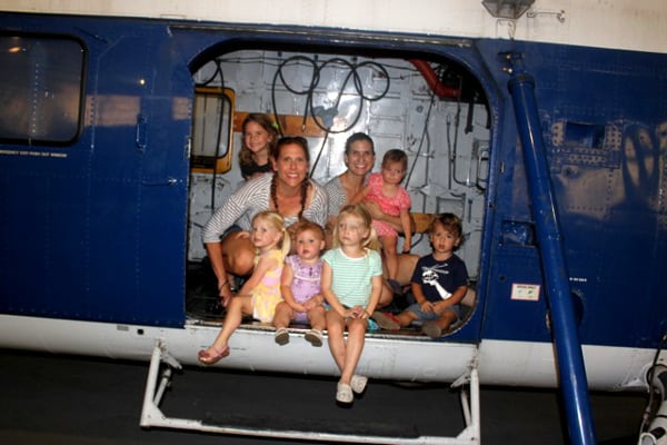 1940 Air Terminal Museum Family in Plane