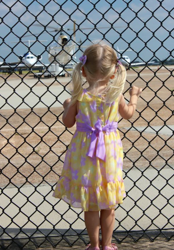 1940 Air Terminal Museum Watching Airplanes