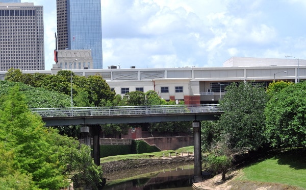 Buffalo Bayou from Preston Street Bridge