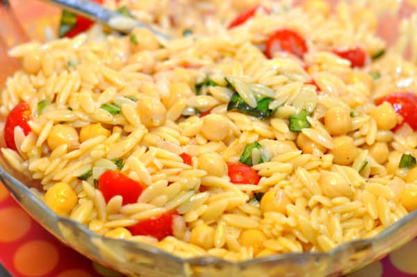 Orzo Salad for Dinner
