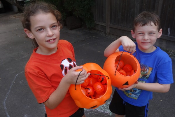 Buckets of Halloween Hugs