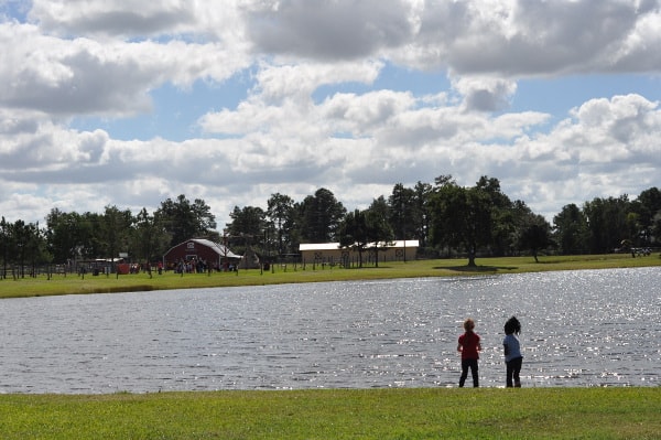 Kids at Lake