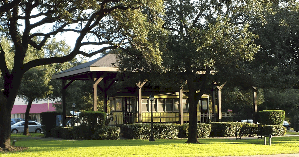 Train on Bellaire Blvd