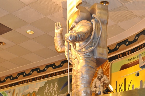 Astronaut at Houston Visitor Center