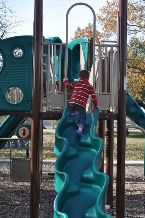 Bumpy Slide at Jaycee Park Houston