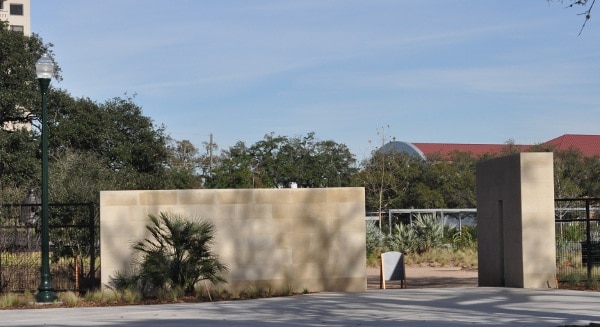 Hermann Park Centennial Gardens Entrance