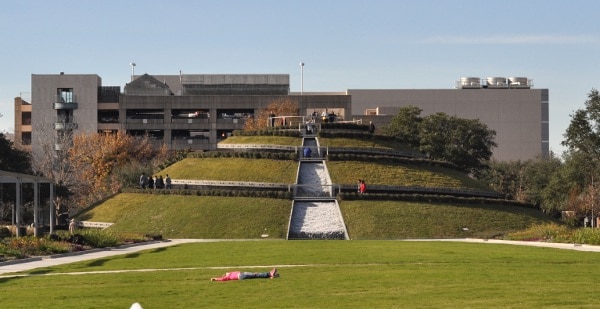 Hermann Park Centennial Gardens Mound