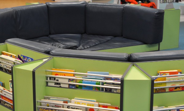 Houston Central Library Childrens Couch