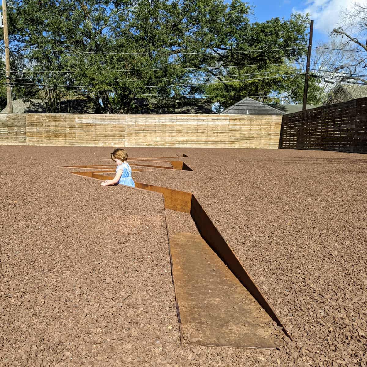 Menil Drawing Institute Land Art