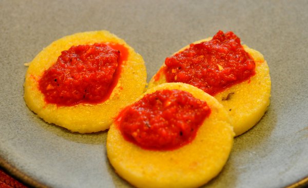 Polenta and Sauce