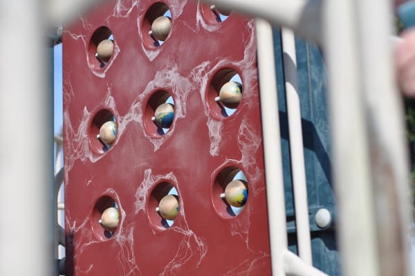 Worn Out Playground at Love Park Houston Heights