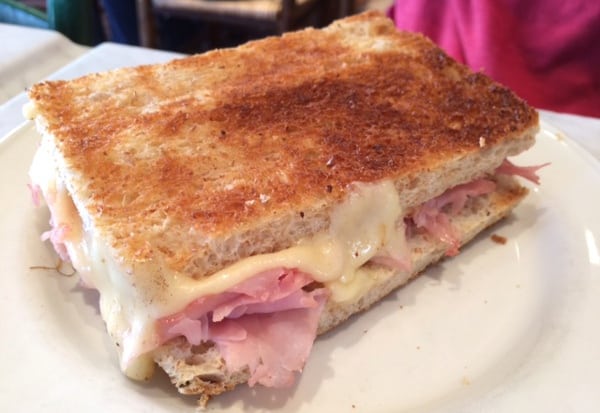 Croque-Monsieur at Croissant Brioche Houston