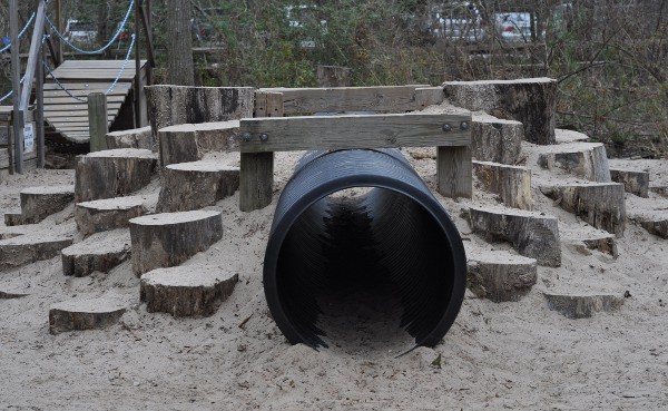Houston Arboretum Playground Tunnel